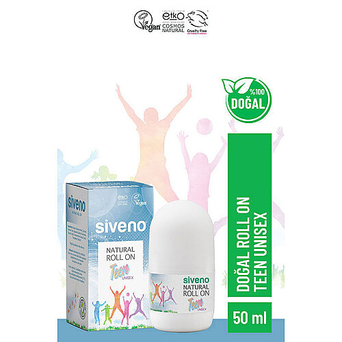 Siveno Natural Roll-On Teen Unisex 50 ml - 2