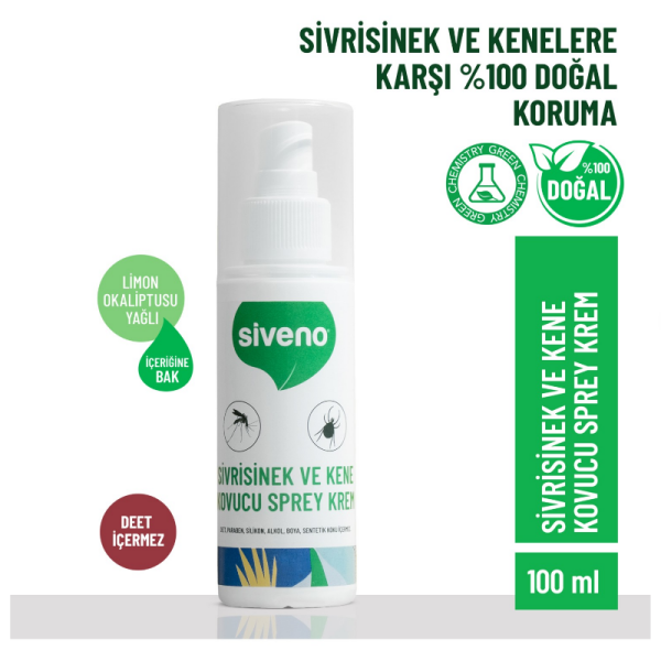 Siveno Sinek ve Kene Kovucu Sprey Krem 100 ml - 1