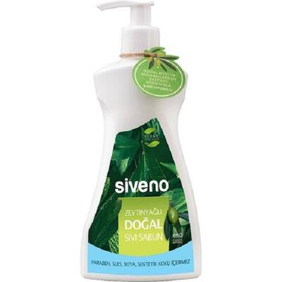Siveno Zeytinyağlı Doğal Sıvı Sabun 300 ml - 1