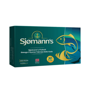 Sjomann's Fishoil Omega-3 Çiğnenebilir Jel 30 Tablet