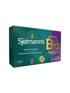 Sjomann's Vitamin B12 30 Çiğnenebilir Jel Tablet