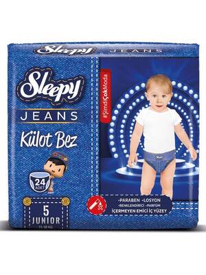 Sleepy Jeans Külot Bez 5 Beden Junior 24'lü - 1