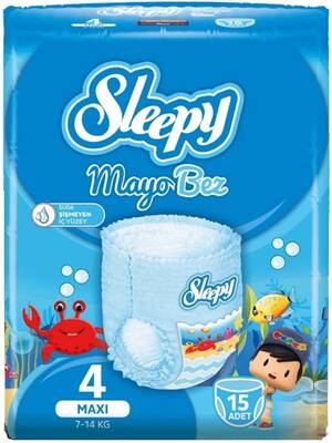 Sleepy Mayo Bez Maxi 4 Beden 7-14 Kg 15 Adet - 1