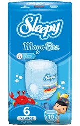 Sleepy Mayo Külot Bez 6 Beden 15-25 Kg 10 Adet