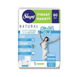 Sleepy Natural Günlük Ped Normal 80 Adet