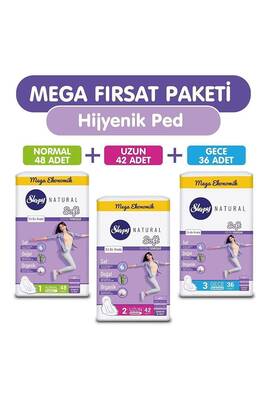 Sleepy Natural Soft Ekstra Yumuşak (126 Ped) Mega Fırsat Paketi - 1