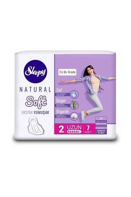 Sleepy Natural Soft Hijyenik Ped Uzun 7'li - 1