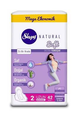 Sleepy Natural Soft Mega Ped Uzun 42 Adet - 1