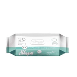 Sleepy Sensitive Vücut Temizleme Mendili 50 Adet