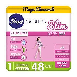 Sleepy Slim Mega Ped Normal 48 Adet