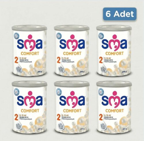 SMA Comfort 2 Devam Sütü 400 gr - 6 Adet - 1