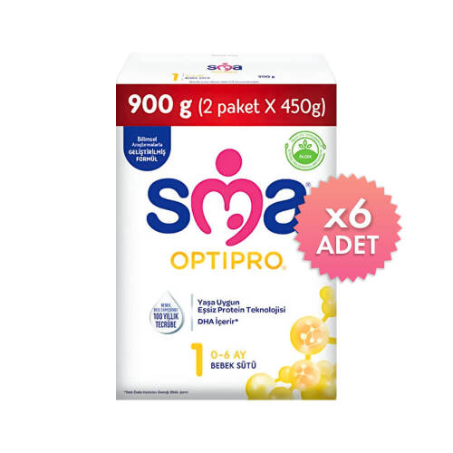 SMA Optipro 1 900 gr 6 Adet - 1