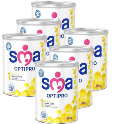 Sma Optipro 1 Bebek Sütü 800 gr 6'lı Paket - 1