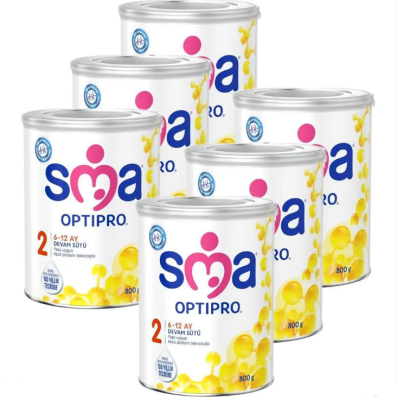 Sma Optipro 2 Bebek Sütü 800 gr 6'lı Avantaj Paketi - 1