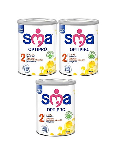 SMA Optipro 2 Devam Sütü 400 gr 3 Adet - 1