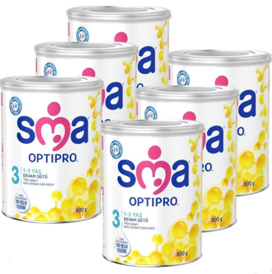 Sma Optipro 3 Bebek Sütü 6'lı 800 gr - 1