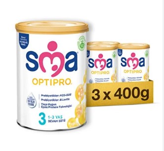 Sma Optipro 3 Devam Sütü 400 gr 3 Adet