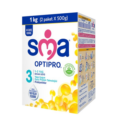 SMA Optipro 3 Probiyotik Devam Sütü 1000 gr - 1
