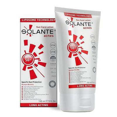 Solante Acnes Losyon SPF50 150 ml - 1