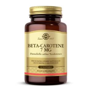 Solgar Beta Carotene 7 mg 60 Kapsül