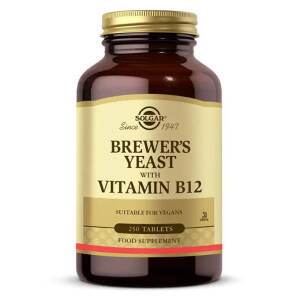 Solgar Brewer's Yeast with Vitamin B12 250 Tablet
