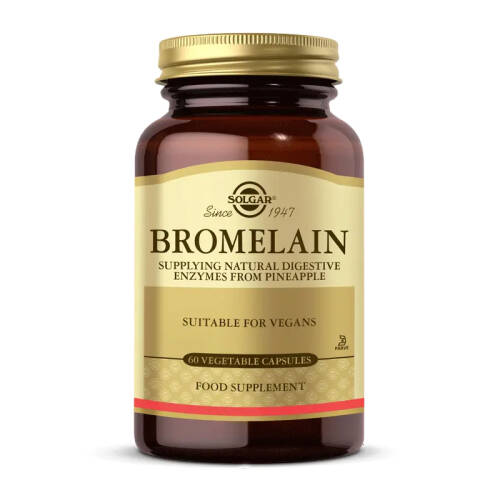 Solgar Bromelain 150 Mg 60 Kapsül - 1