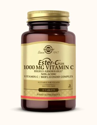 Solgar Ester-C Plus 1000 mg 30 Tablet - 1