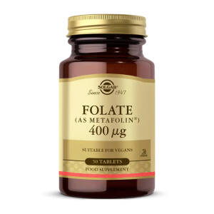 Solgar Folate 400 mg 50 Tablet
