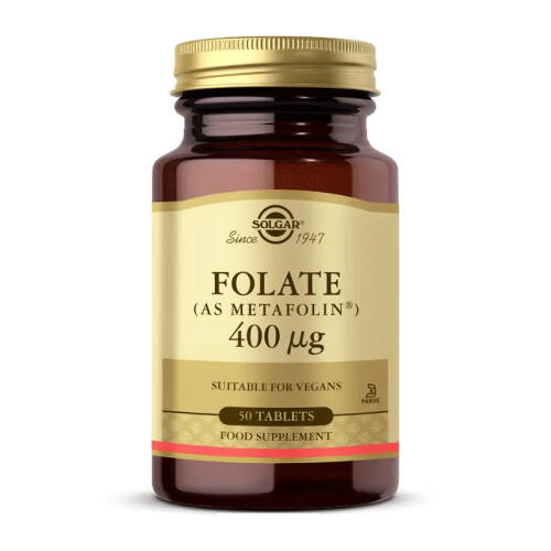 Solgar Folate 400 mg 50 Tablet - 1