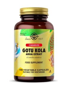 Solgar Gotu Kola Aerial Extract 100 Kapsül