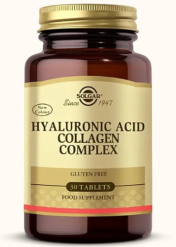Solgar Hyaluronic Acid Collagen Complex 30 Tablet - 1
