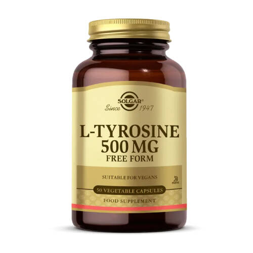 Solgar L-Tyrosine 500 mg 50 Kapsül - 1