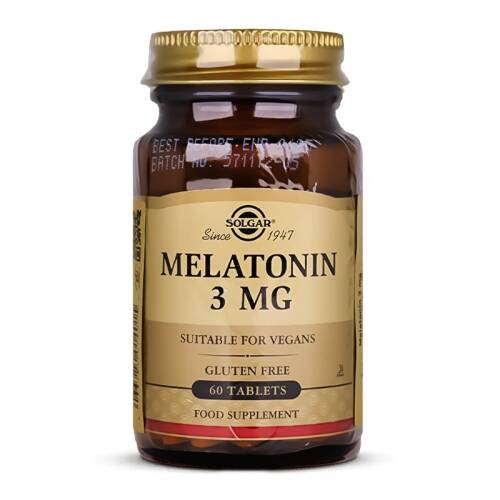 Solgar Melatonin 3 mg 60 Tablet - 1