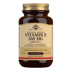 Solgar Vitamin E 400 IU 50 Kapsül