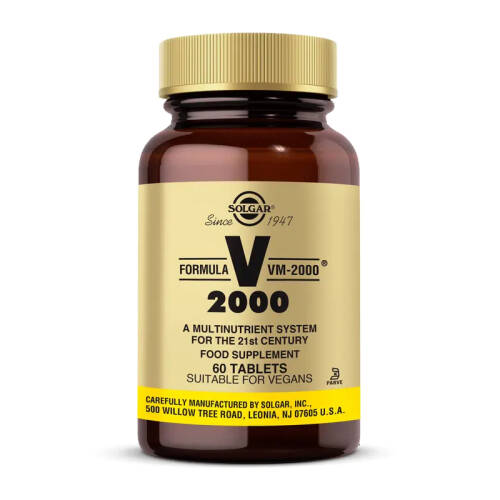 Solgar VM 2000 Multivitamin 60 Tablet - 1