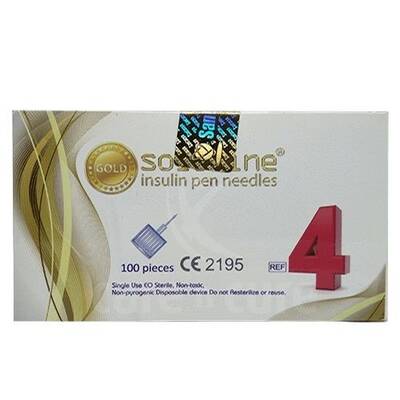 Solofine İnsülin İğne Ucu 4 mm 100 Adet - 1