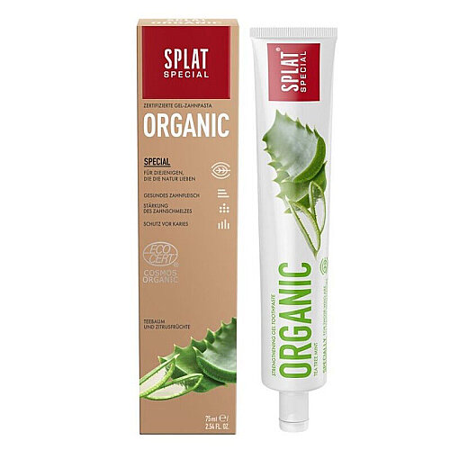 Splat Organik Aloe Vera Güçlü Diş Macunu 75 ml - 2