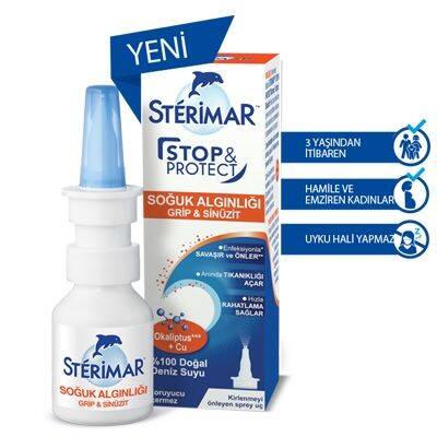 Sterimar Stop & Protect Soğuk Algınlığı Grip Sinüzit Sprey 20 ml - 1