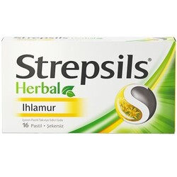 Strepsils Herbal Ihlamur Aromalı 16 Pastil