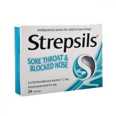 Strepsils Mentollü Boğaz Pastili - 1