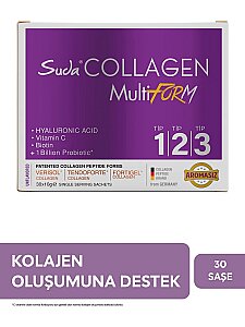 Suda Collagen Multiform Aromasız 10g x 30 Saşe