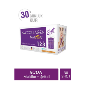 Suda Collagen Multiform Şeftali 30 Shot