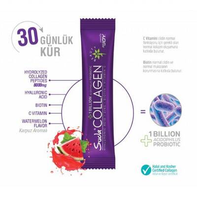 Suda Collagen + Probiotic 10 gr x 30 Saşe ( Karpuz Aromalı ) - 2