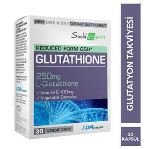 Suda Vitamin Glutathione 250 mg 30 Vegan Kapsül