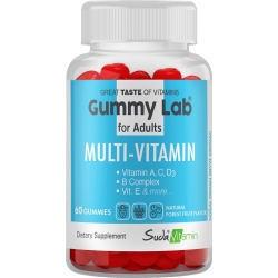 Suda Vitamin Gummy Lab Multivitamin For Adults Orman Meyveli 60 Gummies