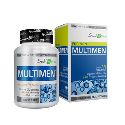 Suda Vitamin Multimen For Men Multivitamin 60 Bitkisel Kapsül - 1