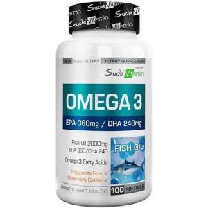 Suda Vitamin Omega-3 100 Softgels