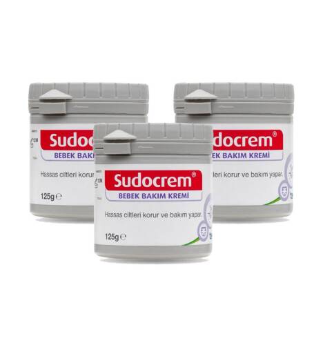 Sudocrem Bebek Bakım Kremi 125 gr 3'lü Avantaj Paketi - 1