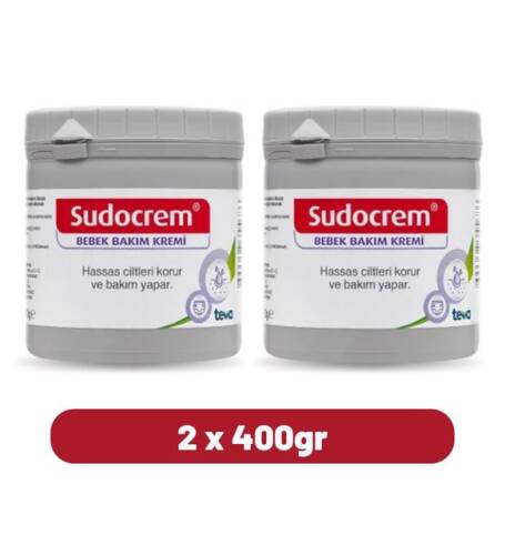 Sudocrem Bebek Bakım Kremi 400 gr 2'li - 1