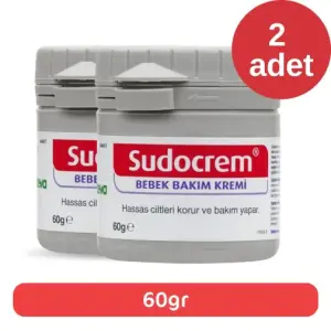 Sudocrem Bebek Bakım Kremi 60 gr 2 Adet
